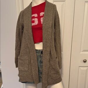 Sonoma Women's Brown Cardigan Sweater. Create a bundle and save!